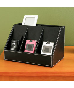 Black Multimedia Charging Station