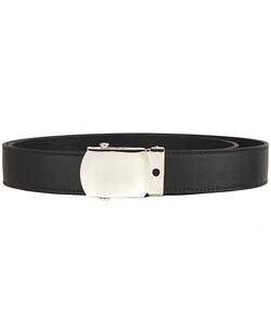 Christian Dior Black Leather Logo Belt