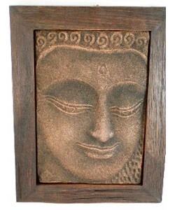 Buddha Face Sand Sculpture (Thailand)