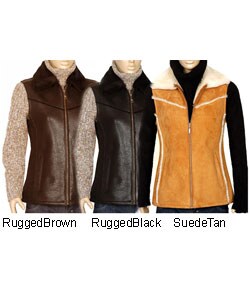 Aston Women's Shearling Vest