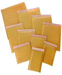 Self Seal #0 6.5 x 10-inch Bubble Mailers (Case of 100)