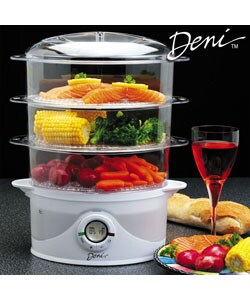 Deni 7500 3-tier Digital Food Steamer