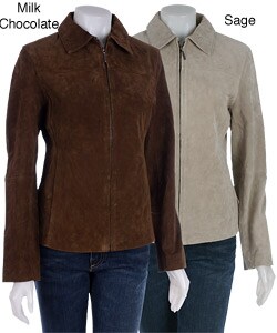 Boston Harbour Classic Women's Suede Jacket