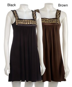 I. Ner Tank Dress with Goldtone Hardware