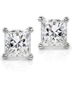 14k Gold 2ct TDW Certified Diamond Stud Earrings