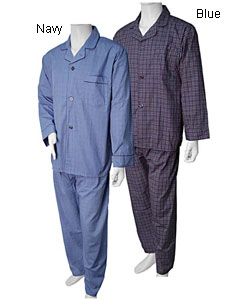 John Ashford Men's Long-sleeve 2-piece Pajamas
