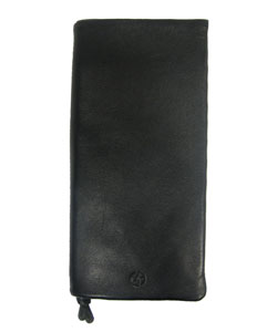 Giorgio Armani Black Leather Wallet