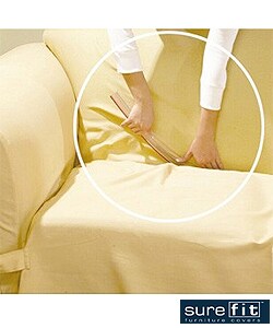 Sure Fit Tuck Once Loveseat Slipcover Grip
