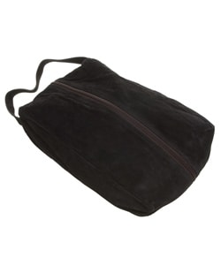 Royce Leather Deluxe Suede Shoe Bag