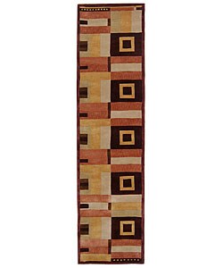 Rodeo Drive Meridian Wool Runner (2'6 x 10')