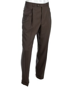 Claiborne Men's Olive Dress Trousers