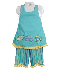 Austin & Ashley Infant Girl's Seaside Outfit