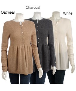 Sisters Long-sleeved Cashmere Swing Cardigan