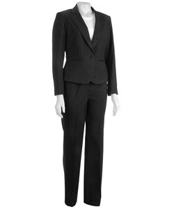 Famous NY Maker 3-piece Double Stripe Pantsuit