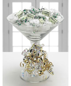 Cool Martini Glass with Mints