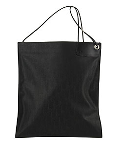 Dior Coated Canvas Jacquard Logo Messenger Bag