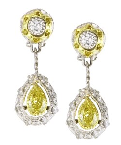 Tacori Platinum 5/8ct TDW Diamond Earrings