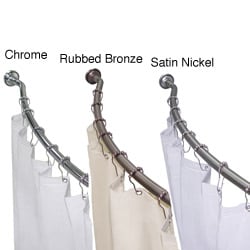 Curved Shower Rod Set