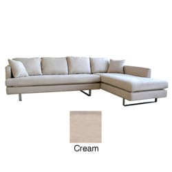 Microfiber Sofa With Chaise