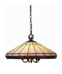 Hampton Bay Mission Tiffany-style Pendant Lamp