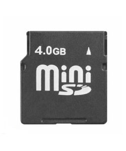 Veritech 4GB MiniSD Memory Card 66x Speed