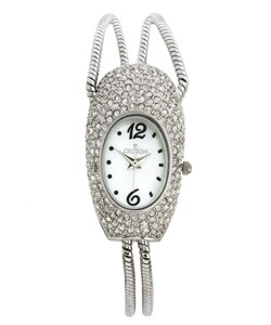 Croton Women's Fashion Crystal Quartz Watch