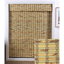 Rustique Bamboo Roman Shade (64 in. x 74 in.)