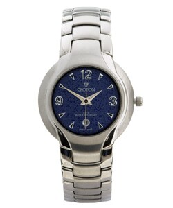 Croton Women's Casual Dress Blue Quartz Watch