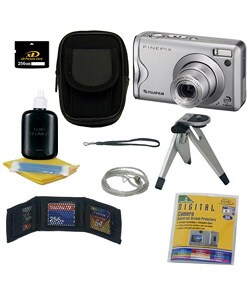 Fuji FinePix F20se 6MP Digital Camera with Bonus Kit (Refurbished)