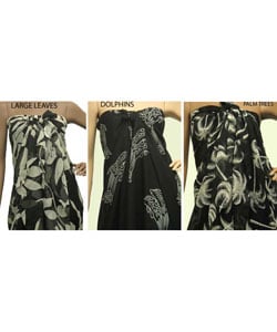 Beach Wrap Sarongs (Case of 3)