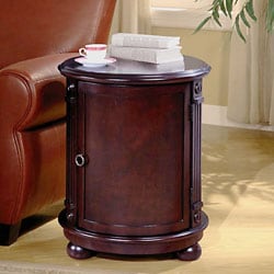 Espresso Drum Table