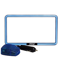 Pyle Double DIN Sound Activated Neon Radio Ring