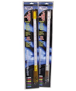 Pyle 20-inch White LED Sound Activated Light Rod