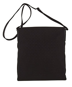 Christian Dior Black Jacquard Logo Messenger Bag