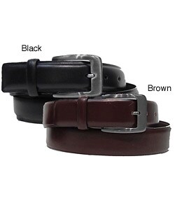 Boston Traveler Smooth Texture Cowhide Belt