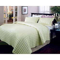 Shangri-la Sage 3-piece Comforter Set