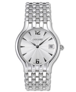 Concord Veneto Men's 18k White Gold Quartz Watch