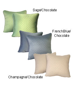 Calabria Contrast Stitch Pillows (Set of 2).