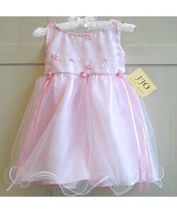 JoJo Designs Baby Pink Tulle Layered Party Dress