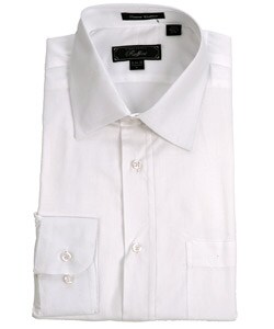 Gianfranco Ruffini Men's Pointed White Dress Shirt