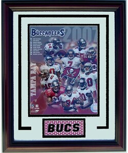 Tampa Bay Buccaneers Deluxe Frame