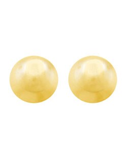 14k Yellow Gold 5.85 mm Ball Earrings