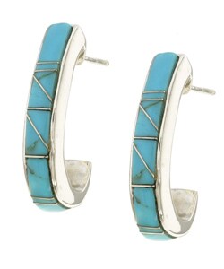 Sterling Silver Turquoise Earrings