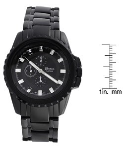 Geneva Platinum Men's Metal Link Watch