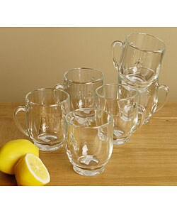 La Rochere Pressed Bee Glass Coffee Mug (Set of 6)