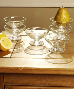 La Rochere Pressed Bee Ice Cream Coupe (Set of 6)