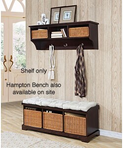 Hampton Storage Wall Shelf
