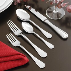 Pfaltzgraff Continental Bead 45-piece Flatware Set