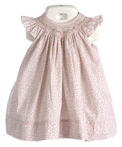 Petit Ami Newborn Girl's Ruffle Floral Dress