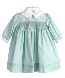 Petit Ami Newborn Girl's Long-sleeve Dress